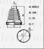 FIRST LINE FCB6397 Bellow, driveshaft